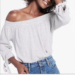 Lucky Brand off the shoulder top